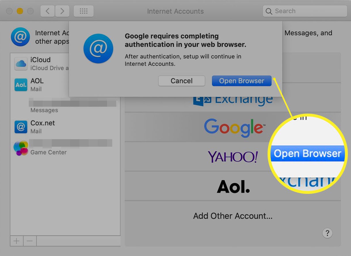 setting up an existing mac mail account with imap for gmail